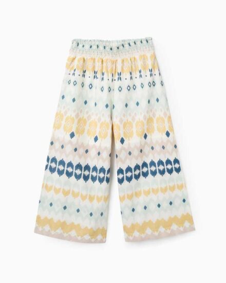 Pantalón L ZIPPY estampado étnico ancho