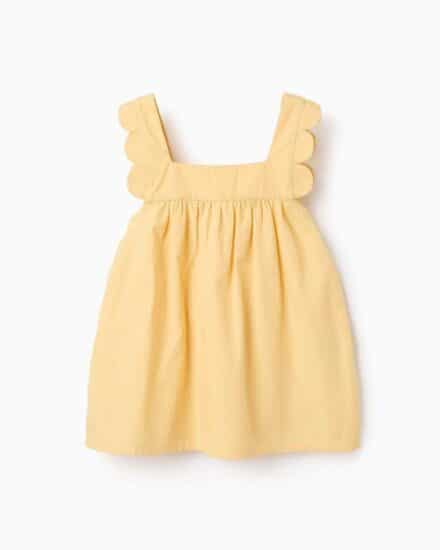 Top T ZIPPY amarillo pinzas