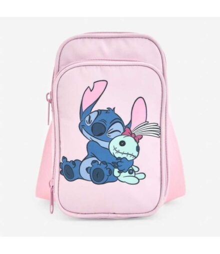 Bolso ZIPPY bandolera rosa Stitch