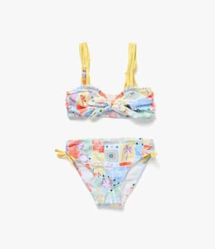 Bikini ZIPPY estampado colores letras MAR