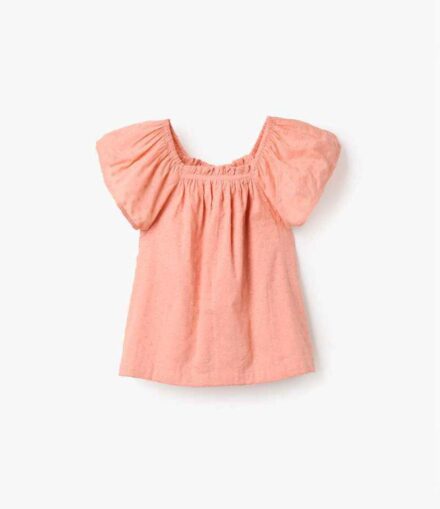 Top s/m ZIPPY vestir naranja plumeti detalles espa